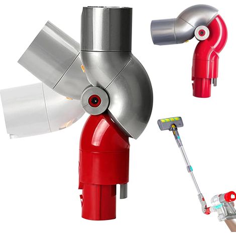 Adaptateur d'angle à 90 degrés compatible avec les aspirateurs Dyson V7 V8 V10 V11 et V15 (1/5)