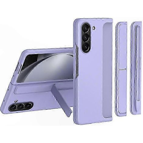 Coque PC rigide fine avec béquille et stylet pour smartphone pliable 5G, modèle compatible, finition robuste (1/5)