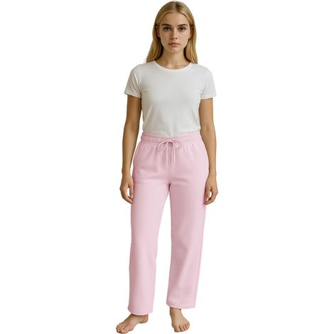 Bequeme Damen-Jogginghose für den Alltag, rosa (1/5)