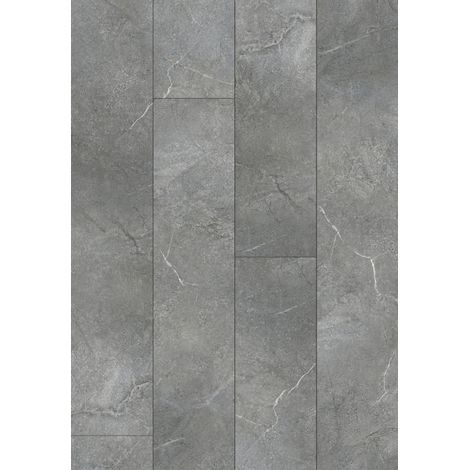 Mexen Silver Waves panneaux vinyle 1227 x 187 mm LVT Dryback 2,5 mm, sous-couche PVC, 4 V-Fuge, Pierre - F1344-1227-187-255-4V1 (1/2)