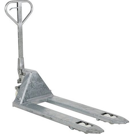 Transpalette manuel galva - Fourches 1140x540mm - Charge max 2500kg - 1125041692 (1/4)