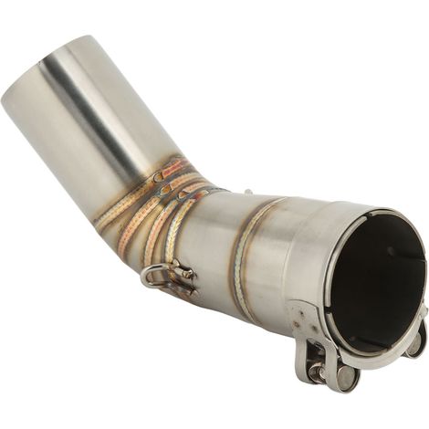 Tuyau d'échappement central de remplacement en acier inoxydable pour motos Suzuki DL1000 Vstrom 1000 (2014-2019). (1/5)