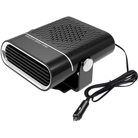 1 Chauffage de voiture portable, séchoir pour véhicule, désembuage et désembuage professionnel-14X12cm-Black