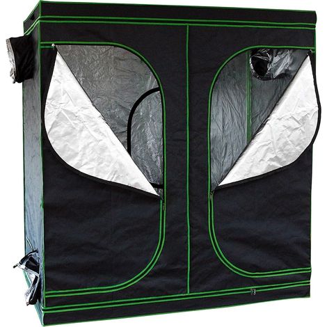Melko Growbox 240x120x200CM Growschrank Grow Tent Growroom Indoor Darkroom