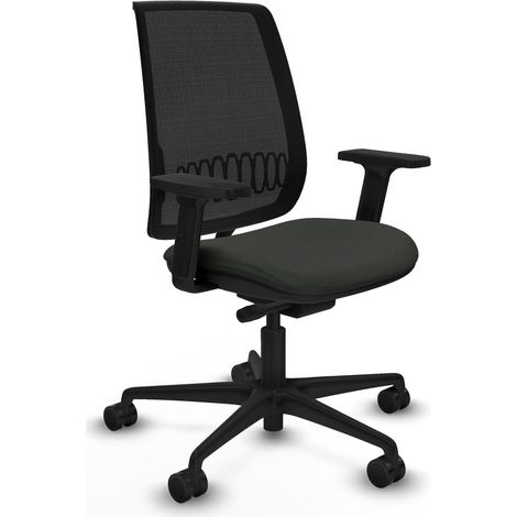 Silla de oficina piqueras y crespo Alares Traslack negro espuma (1/2)