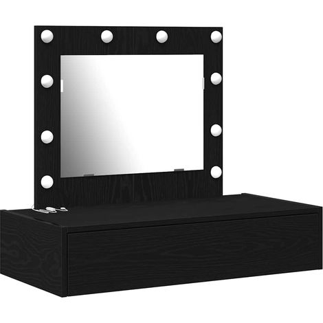 Maison Exclusive - Tavolo da Trucco Nero 83 x 40 x 70 cm Legno multistrato