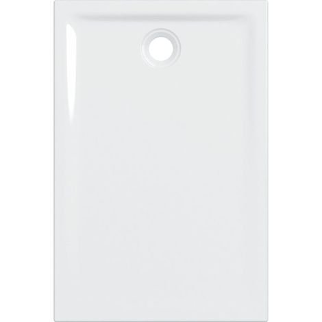 Receveur de douche rect Geberit Renova à poser à encastrer 100 x 120 cm Blc - GEBERIT 550.085.00.1 (1/3)
