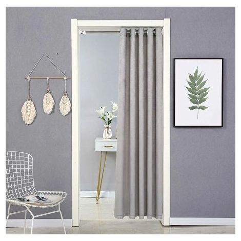 MINKUROW Cortina Separadora De Ambientes, Cortinas Interiores Decorativas, Protección De La Privacidad, Adecuada Para Dormitorio, Sala De Estar, Cocina, Balcón, Ventana Pequeña, Cortina Pequeña 120 x 