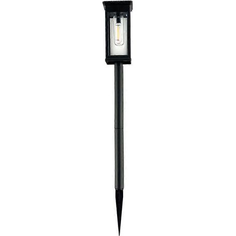 Lampe solaire LED à encastrer au sol, étanche, à filament de tungstène, pour cour ou jardin. (1/5)