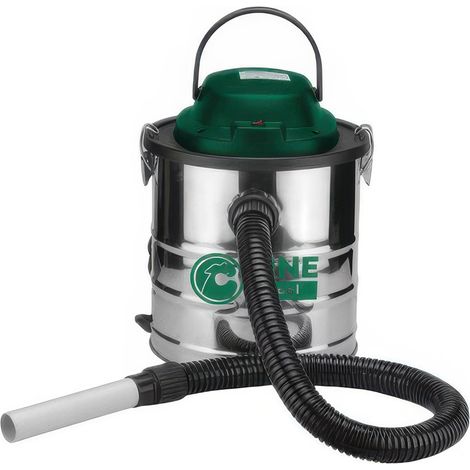 Aspiracenere 800W 18 Litri con Funzione Soffiatore Serbatoio in Acciaio e Filtro Lavabile EasyAsh18 C Line Air