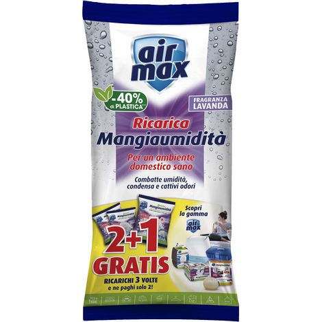 Sali Assorbiumidita Air Max Vortex' + 450 Gratis Lavanda 12 900 Gr