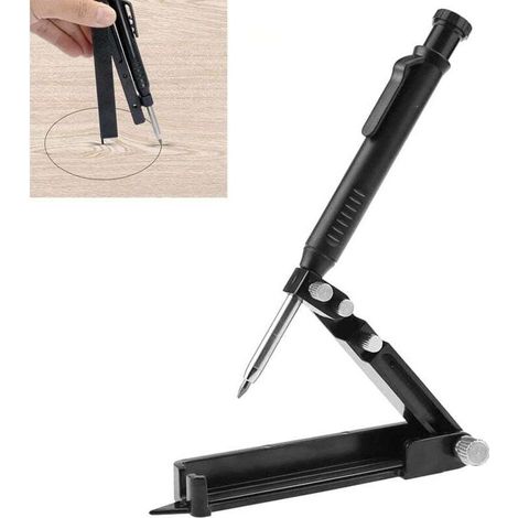 Multi-purpose marking tool, contour gauge, ideal for carpentry and tiling work MUMU (1/4)