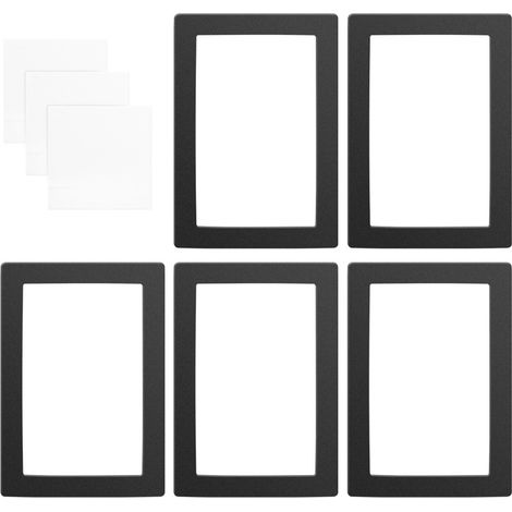 Schwarze LCD-Displayschutzfolie (24,1 x 17,1 cm), Schutz vor Harzspritzern mit staubfreien Tüchern für ELEGOO Saturn 3D-Drucker, 8,9-Zoll-Harzdisplay (1/2)