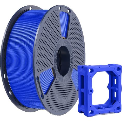 Filamento per stampante 3D, ultra resistente, velocità di stampa elevata, blu (1/2)