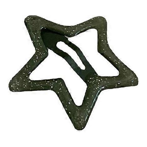 Pince à cheveux pailletée en forme de pentagramme, accessoire de coiffure style Y2K (1/5)
