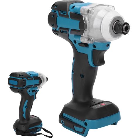 Visseuse électrique sans fil à batterie lithium 21V pour Makita, clé à chocs sans balais, outil de bricolage (1/5)