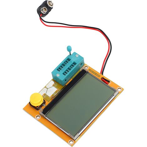 Testeur de transistors, diodes, triodes, condensateurs, affichage graphique pour l'électronique DIY (1/5)