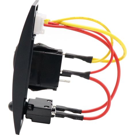 Interrupteur à verrouillage ON‑OFF 12/24V avec protection intégrée – Panneau étanche pour bateau, caravane ou autocar (1/5)