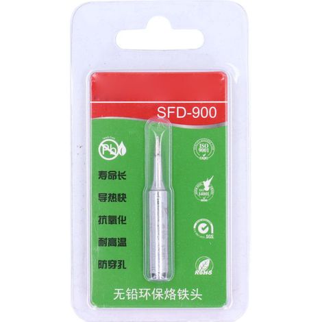 Pointe à souder en cuivre universelle 100‑600℃ pour fer à souder - Outil de remplacement (1/5)