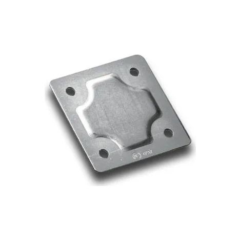 fadini plaque galvanisée à souder 120x120 pour étrier avant 8310l (1/3)