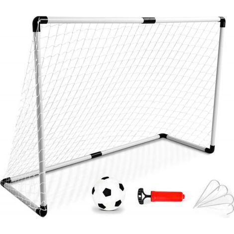 But De Football Enfants - 123x84x44 Cm - Pour Extérieur Et Intérieur - À Monter Soi-Même - 1 Pièce (1/4)