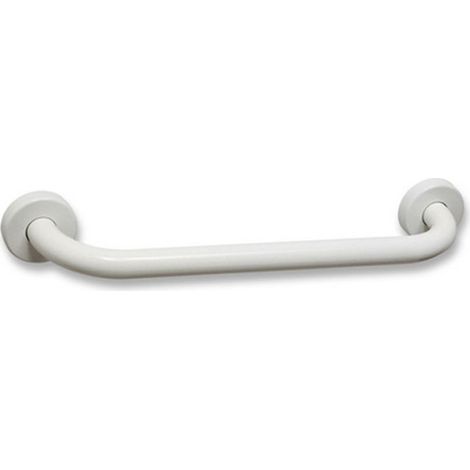 Asidero de seguridad de 90 cm de acetal blanco para fijación a pared