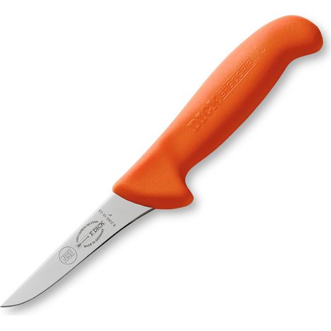 F. DICK Ausbeinmesser ErgoGrip 10 cm, steif - rostfrei, 56 HRC, Fleischermesser