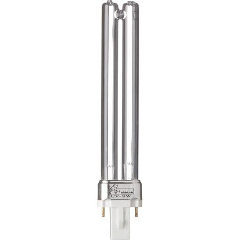 Ubbink – Ampoule UVC 9 Watt – Remplacement pour stérilisateur UV – Culot 2G11 – Efficacité germicide optimale – Remplacement annuel recommandé (1/3)