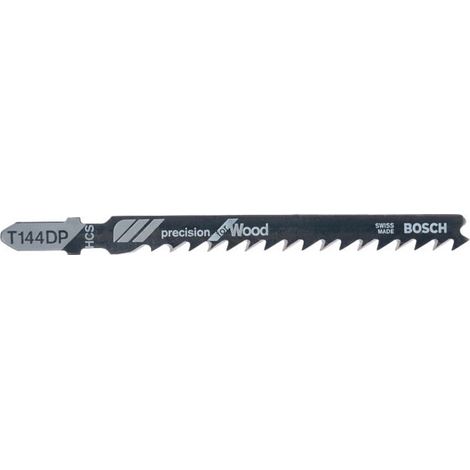 Bosch wood PRO Wood precise T144DP Jigsaw Blade 100 mm 25 pcs 2608633A39