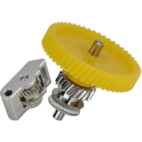 Extruder-Zahnradsatz für Bambu Lab P2S, integriertes vernickeltes gehärtetes Stahlzahnrad für P2S-Ersatzteile