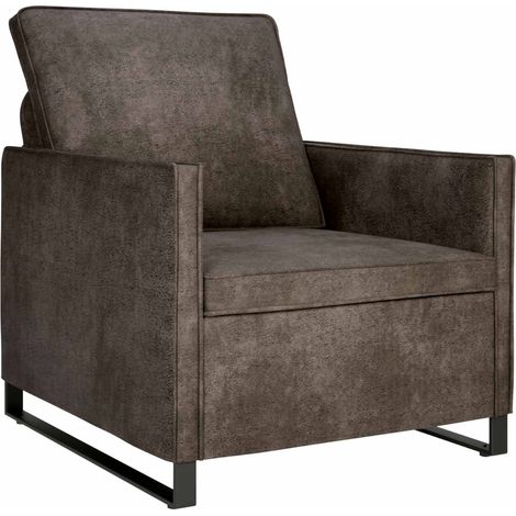 Canapé simple Gris foncé 70 x 81 x 82 cm vidaXL (1/5)