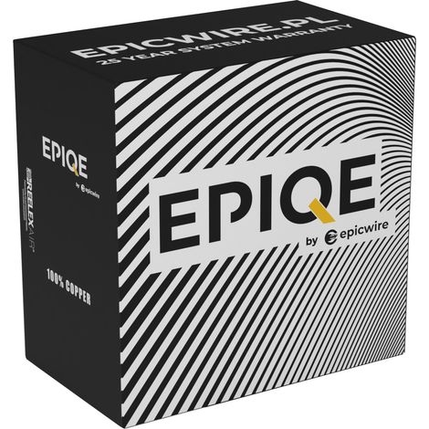 Cavo Epiqe a doppino intrecciato Cat.6 U/UTP 420.51 PE per esterni 305 m (1/2)