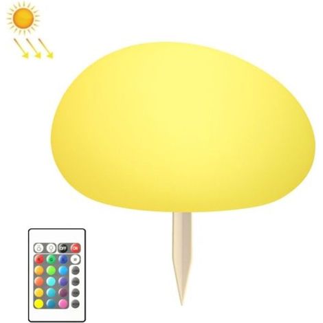 Lampe solaire LED extérieure XC-350-1 pour pelouse et allée - Dimensions : 26 x 21 x 13 (1/5)