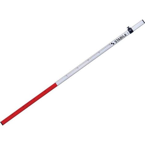 Stabila NL Telescopic Leveling Rod 2.4M (1/4)