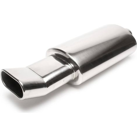 Silencieux arrière sport universel inox TA Technix 70 x 140mm DTM ovale-27480566