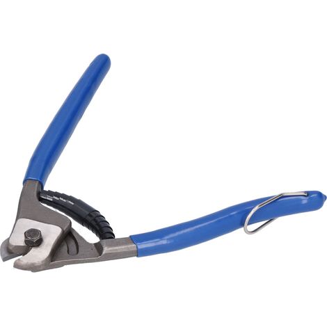 Coupe-câbles, pince à dénuder manuelle avec ressort à tirette, diamètre de coupe 8 mm (1/5)