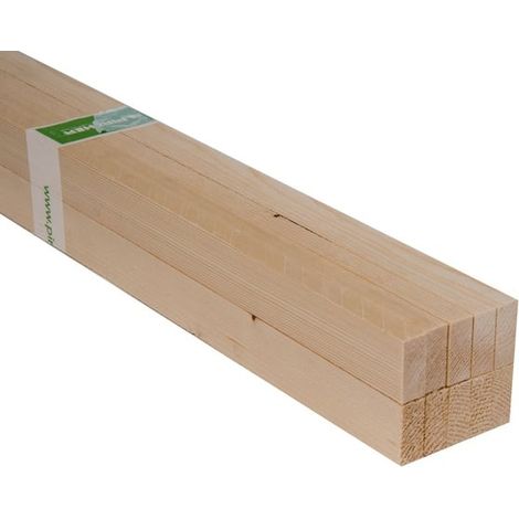 PACCO 10 LISTELLI GREZZI IN ABETE 14X 33 X 1000 MM