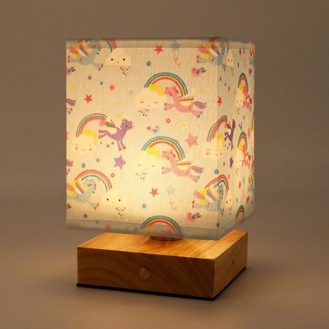 Veilleuse Enfant Rechargeable Tactile Dimmable Lumière Chaude LED Motifs Animaux Lampe de Chevet Bébé Allaitement (1/4)