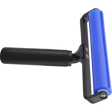 Rouleau dépoussiérant antistatique en silicone pour films de protection, idéal pour la maison (15,2 cm / 6 pouces). (1/5)