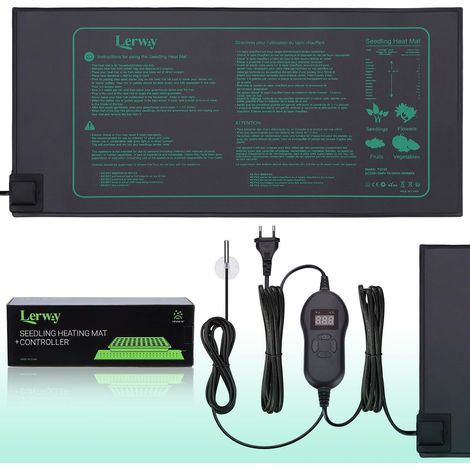 INKBIRD Tapis Chauffant pour Semis Germination des Graines de Plantes Fournitures tapis chauffant de semis + contrôleur (1/5)