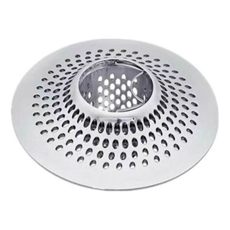 Filtre à cheveux pour baignoire et douche en acier inoxydable (1/5)