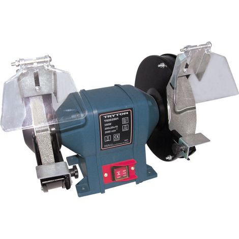 Tryton Meuleuse d'établi 350W Noir Puissante et Robuste