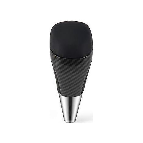 Für Land Cruiser Carbonfaser-PU-Leder Automatik-Schaltknauf-Abdeckung (1/5)