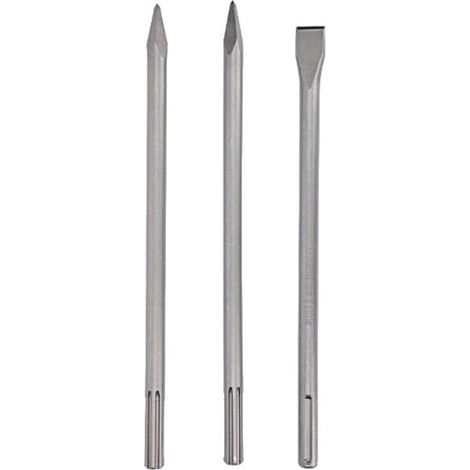 Bosch Accessori - Set di scalpelli SDS Max da 3 pezzi 2607017517 (1/2)