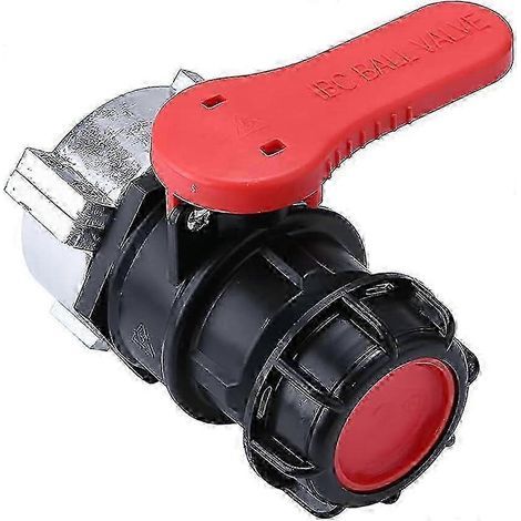 Adaptateur de vanne à bille pour réservoir IBC, remplacement de vanne d'arrêt (1/5)