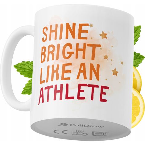 Lustiger Becher für Sportler – ideal für Kaffee und Tee. Witziges Design mit witzigem Spruch. Perfekt für Geburtstage, Namenstage, Feiertage und besondere Anlässe. Hochwertiger Becher für Zuhause, Bür