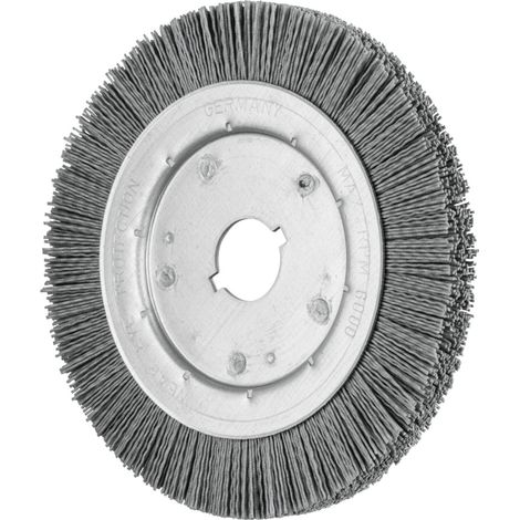 PFERD TOOLS Rundbürste schmal ungezopft RBU Ø200x16xvariable Bohrung SiC-Filament-Ø0,90 Korn 180 2 Stk (1/5)