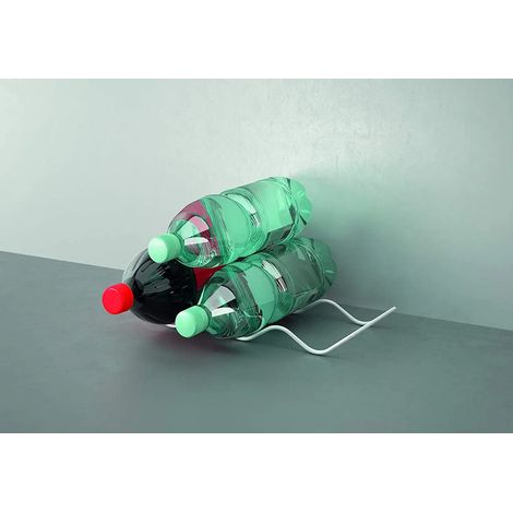Porta bottiglie Metaltex bianco (1/4)