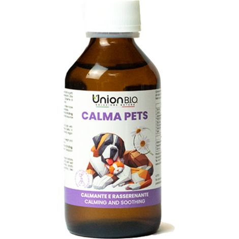CALMA PETS mangime complementare liquido per cani e gatti a base di estratti vegetali calmante e rasserenante 100 ml