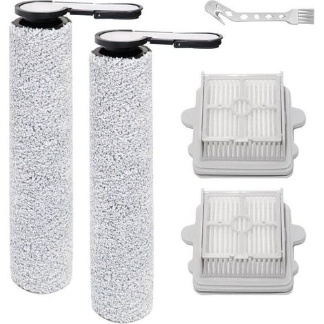 Brosse rotative + filtres Pièces de rechange pour Roborock F25 RT / F25 / F25 ACE / F25 LT / F25 ALT/F25 GT/F25 XT/F25 ACE Combo/F25 Combo accessoires aspirateur.2 Brosses à rouleau+2 filtres Hepa (1/5)